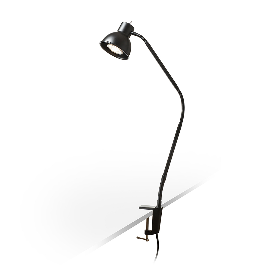HARMONY mit der Tischklemme schwarz 230V LED GU10 8W