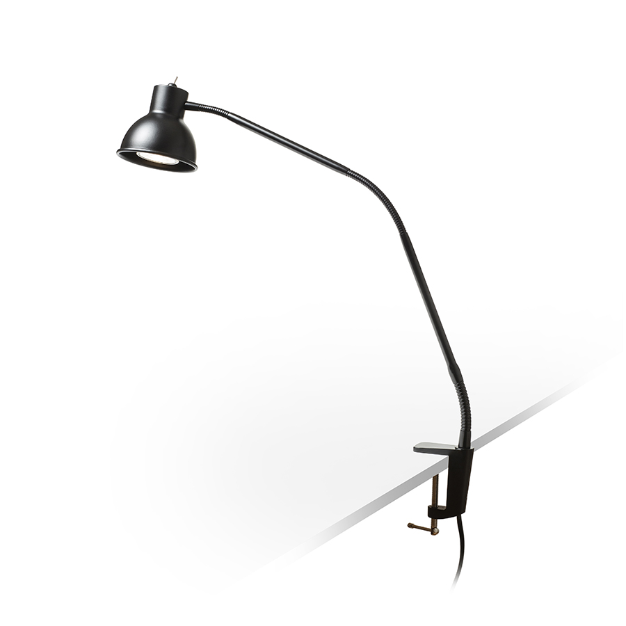 HARMONY mit der Tischklemme schwarz 230V LED GU10 8W
