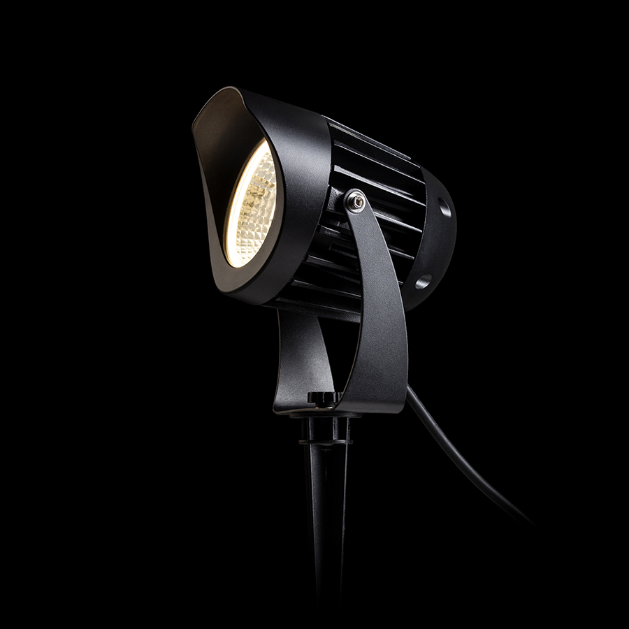HAVANA mit Edrspieß schwarz 230V LED 20W 26° IP65 3000K