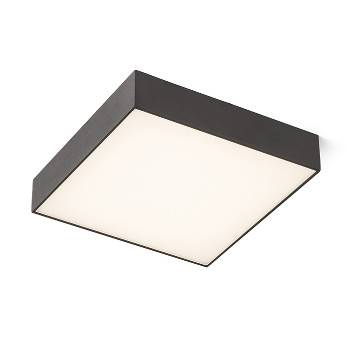 LARISA SQ 30 Deckenleuchte schwarz 230V LED 30W 3000K 4000K 6500K