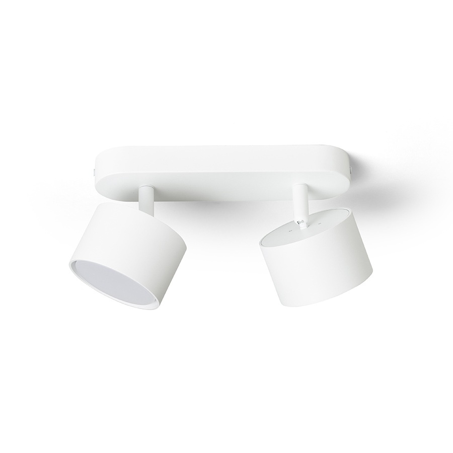 PIXEL II Aufbauleuchte schwarz 230V LED GX53 2x7W
