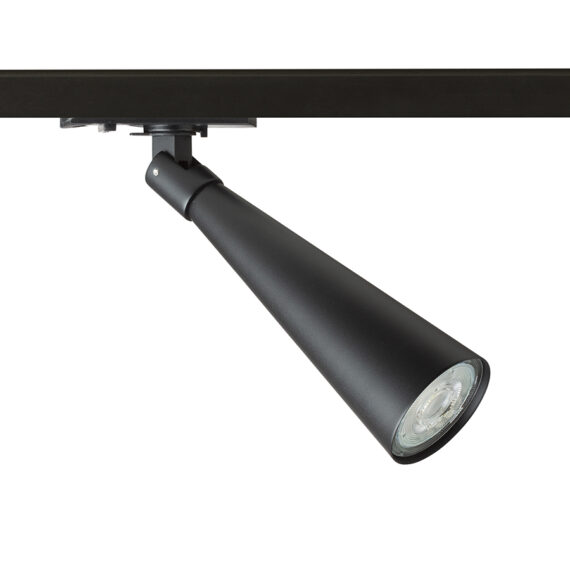 ALEXIS für 1-Phasen-Stromschiene schwarz 230V LED GU10 5W