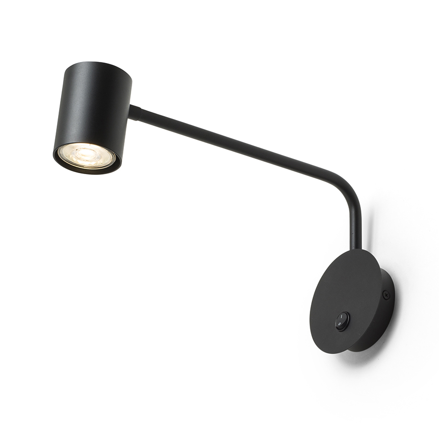 FILIP mit Arm weiß 230V LED GU10 5W