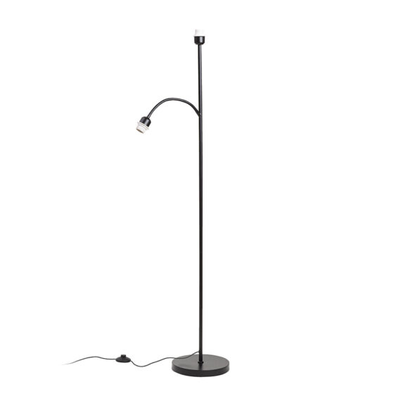 PAMPA Standsockel schwarz 230V LED E27 11+7W