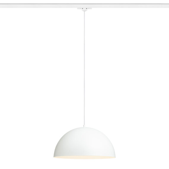 GLADYS 40 für 3-Phasen-Stromschiene weiß/weiß 230V LED E27 15W