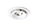SHARM R I Einbauleuchte weiß Chrom 230V LED 10W 24° 3000K