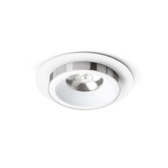 SHARM R I Einbauleuchte weiß Chrom 230V LED 10W 24° 3000K