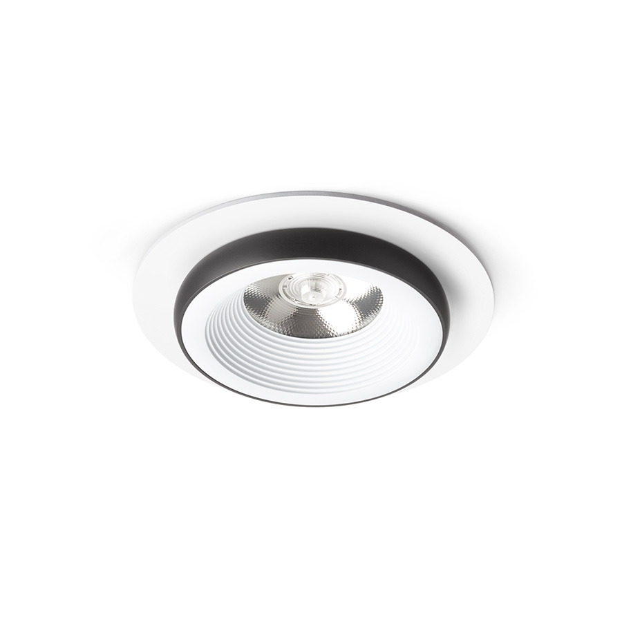 SHARM R I Einbauleuchte weiß/schwarz 230V LED 10W 24° 3000K