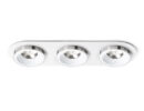 SHARM R III Einbauleuchte weiß Chrom 230V LED 3x10W 24° 3000K