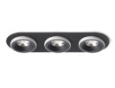 SHARM R III Einbauleuchte schwarz/weiß 230V LED 3x10W 24° 3000K
